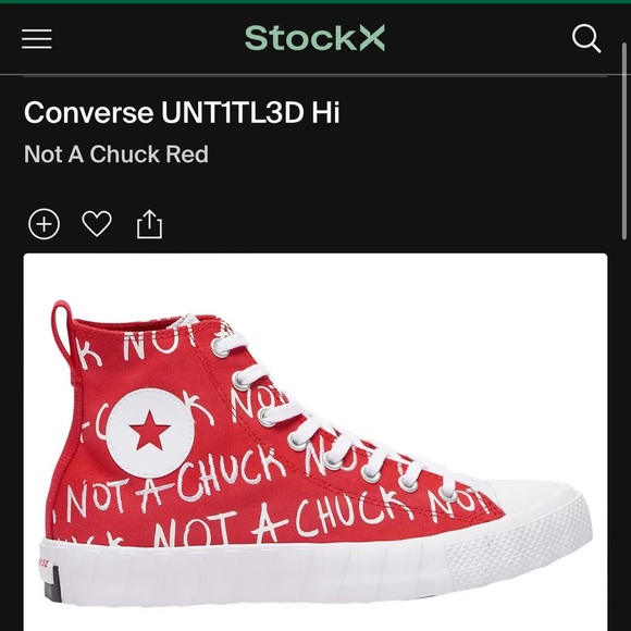 Converse UNT1TL3D Hi - Not A Chuck - Picture 3 of 3